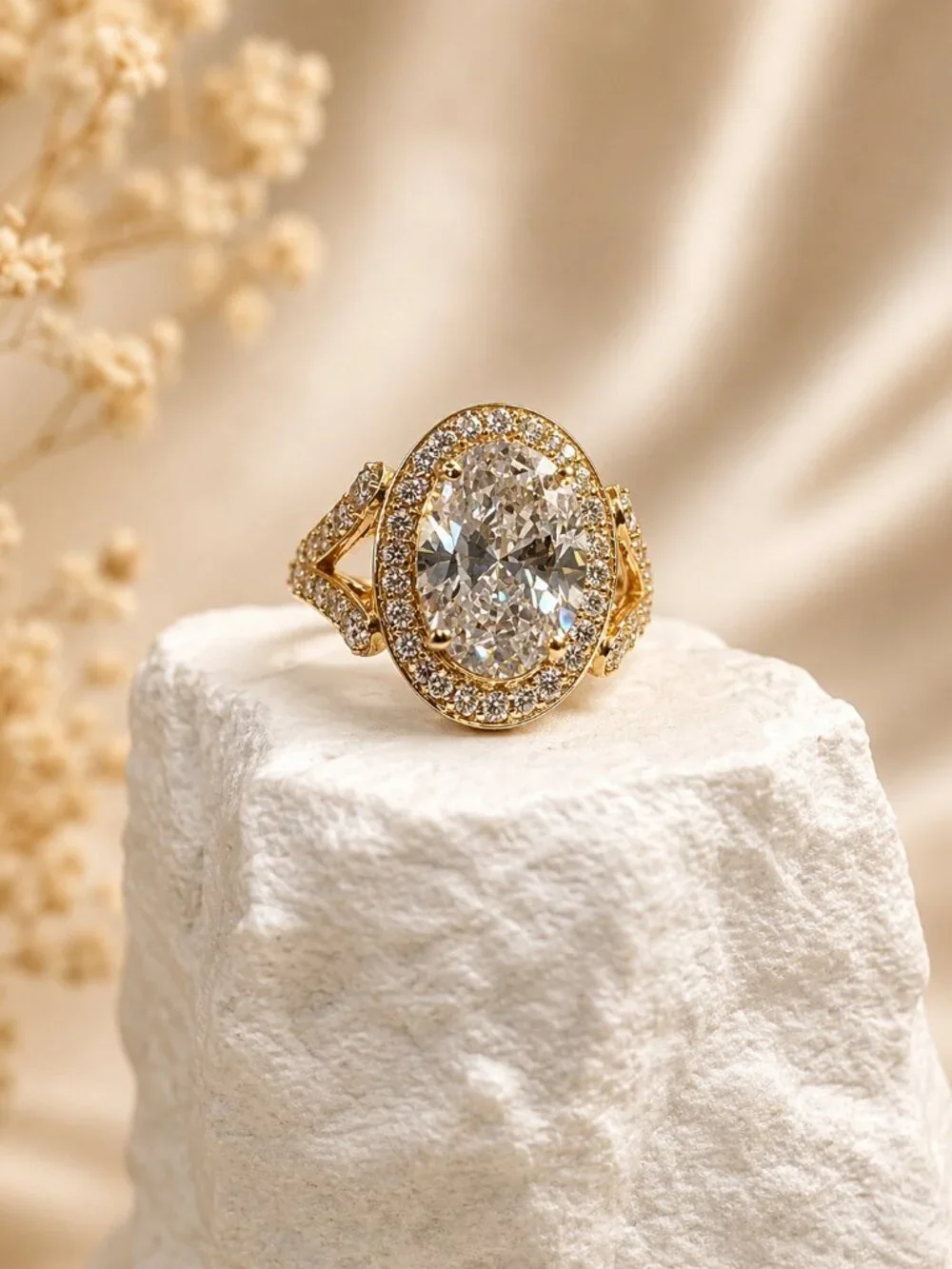 Crystal Grandeur Ring